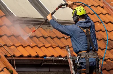 Démoussage et hydrofuge de toiture à Hériménil
